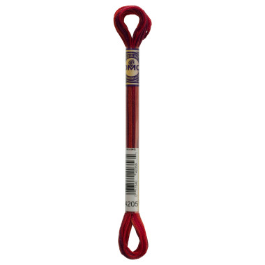 4205 DMC 6-Strand Embroidery Color Variations Caliente