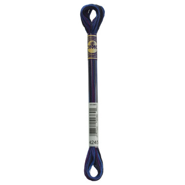 4245 DMC 6-Strand Embroidery Color Variations Twilight