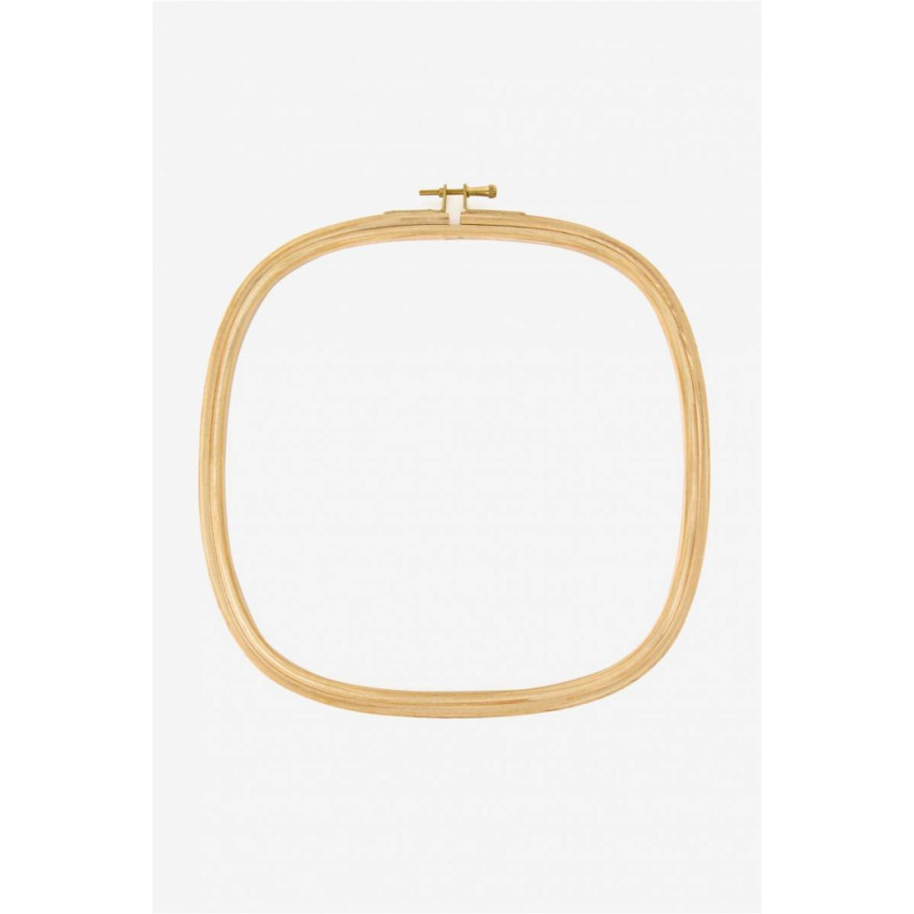 Square Hoop with screw from beech for embroidery 25х25 см DMC U2106