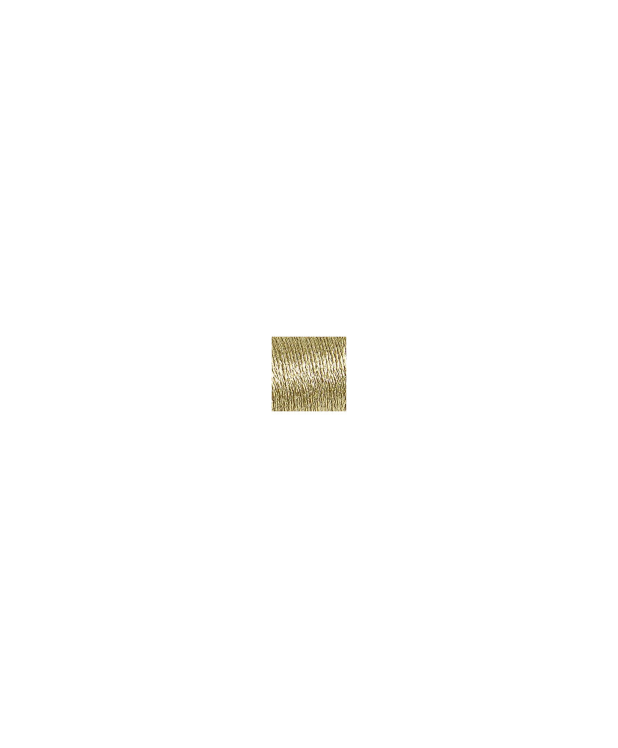 D3821 Metallic Thread Spool DMC Diamant Light Gold