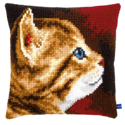 Pillow Embroidery Kit Kitten, Vervaсo PN-0154895