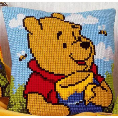 Pillow Embroidery Kit, Vervaсo 2575/8534  WALT DISNEY Winnie