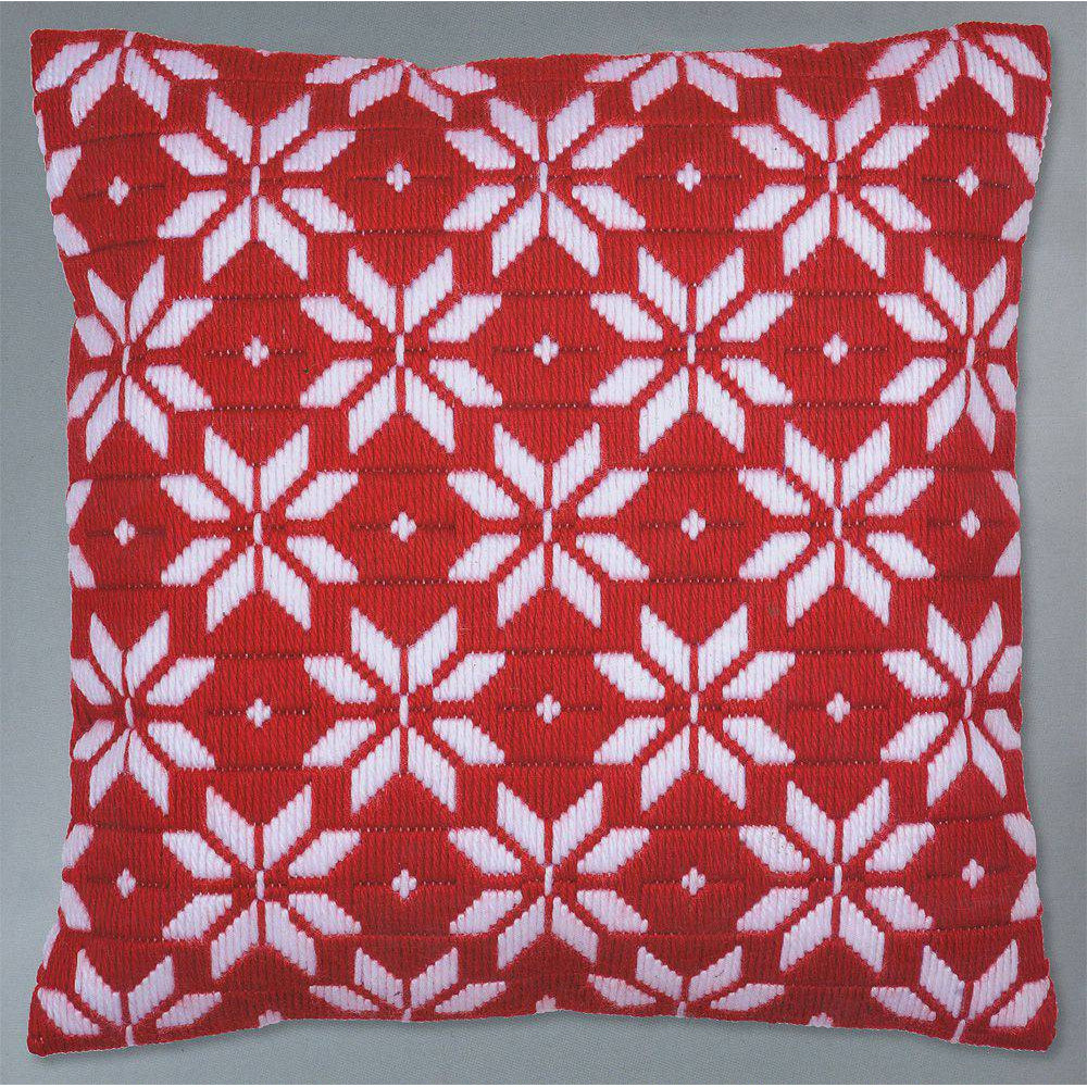 Pillow Embroidery Kit, Vervaсo PN-0010874 Nordic Stars Pillow Embroidery Kit, Vervaсo PN-0010874 Nordic Stars