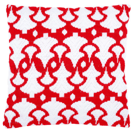 Набор для вышивки подушки Vervaсo PN-0155358 Long Stitch Рождественские деревья