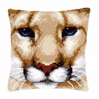 Pillow Embroidery Kit Cat family, Vervaсo PN-0149921