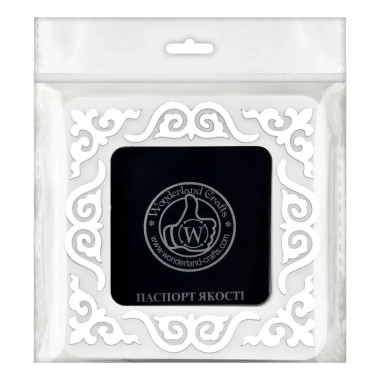 Hoop with magnetic holders from plastic for Embroidery and Cross stitching, silver ornament, FLMP-040