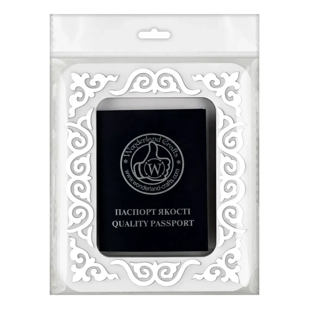 Hoop with magnetic holders from plastic for Embroidery and Cross stitching, silver ornament, FLMP-041