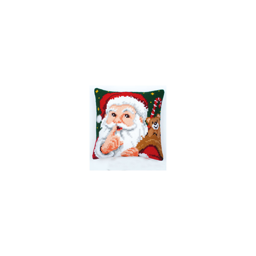 Pillow Embroidery Kit, Vervaсo PN-0008518 Hush! Pillow Embroidery Kit, Vervaсo PN-0008518 Hush!