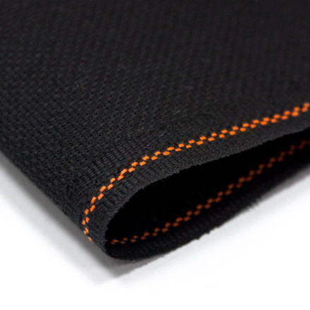 Aida 16 (wide 150 cm), Zweigart, black