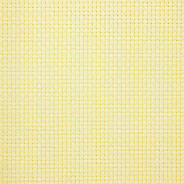 Fabric Stern-Aida 14 Zweigart 3706/2030, light-yellow, wide 110 cm