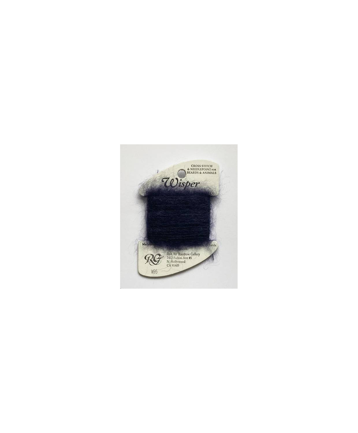 Thread Wisper Rainbow Gallery W95, dark navy blue