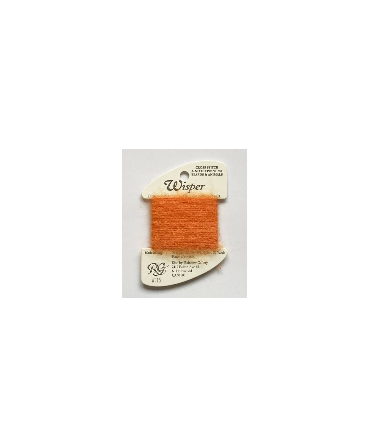 Thread Wisper Rainbow Gallery W115, orange