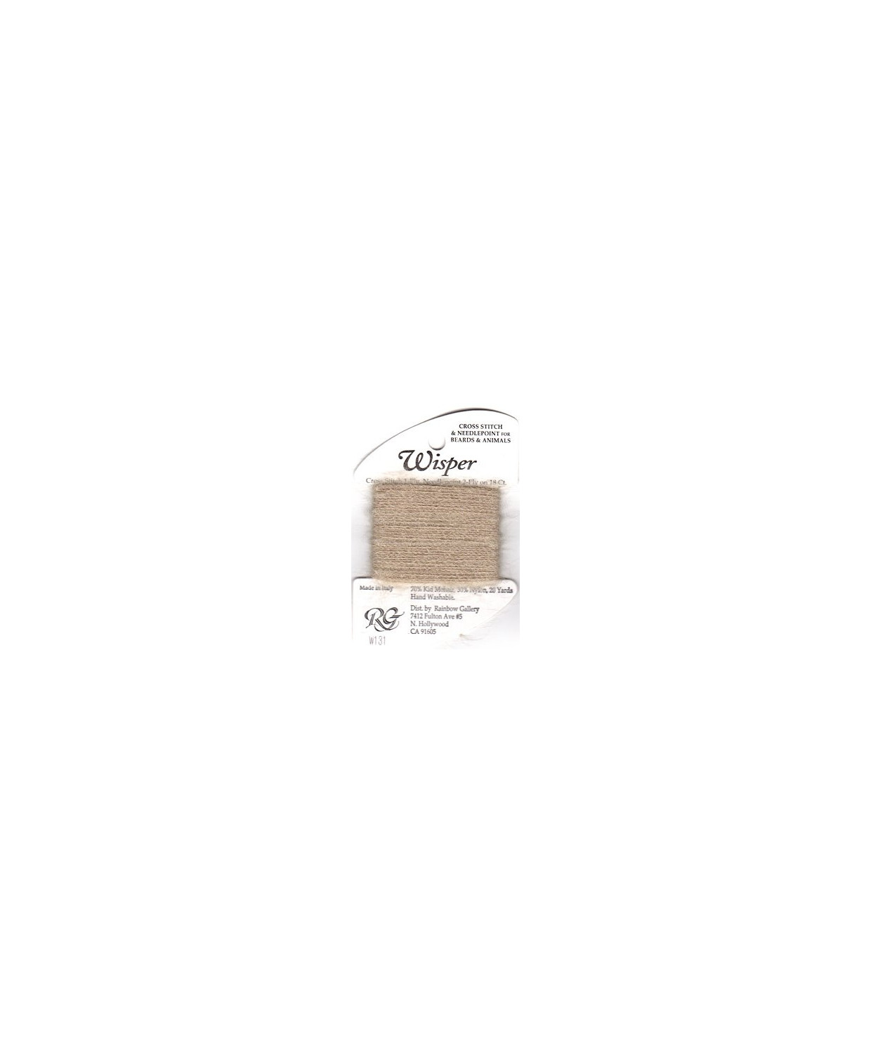 Thread Wisper Rainbow Gallery W131, beige