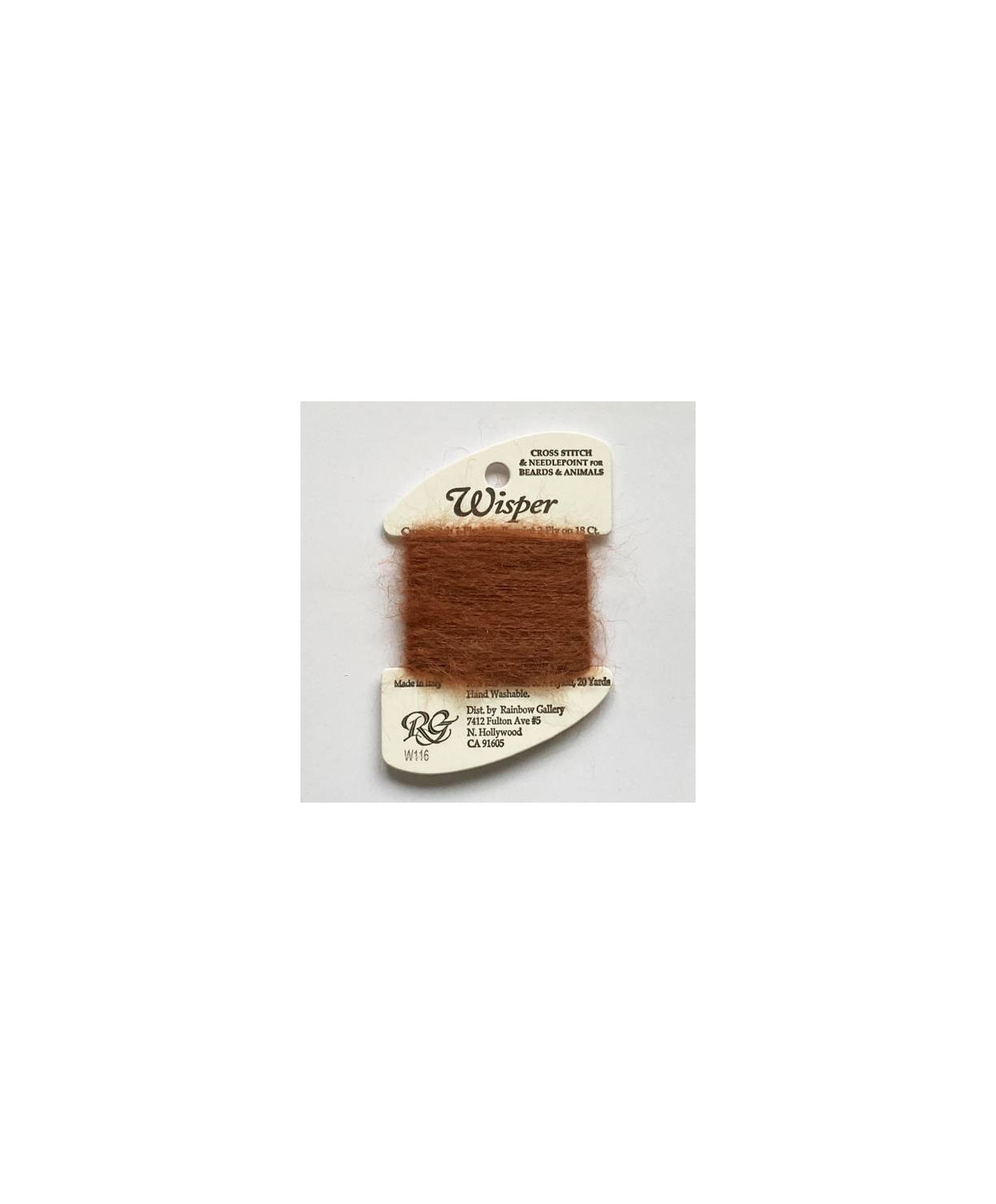 Thread Wisper Rainbow Gallery W116, Fox Red