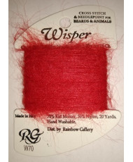 Thread Wisper Rainbow Gallery W70, red