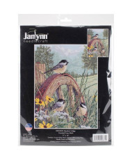 Janlynn Counted Cross Stitch Kit 11"X14", 8-0203 Meadow's Edge