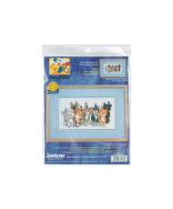 Janlynn/Suzy's Zoo Counted Cross Stitch Kit 14"X8", 38-0177