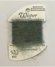 Thread Wisper Rainbow Gallery W149, Gray Flannel