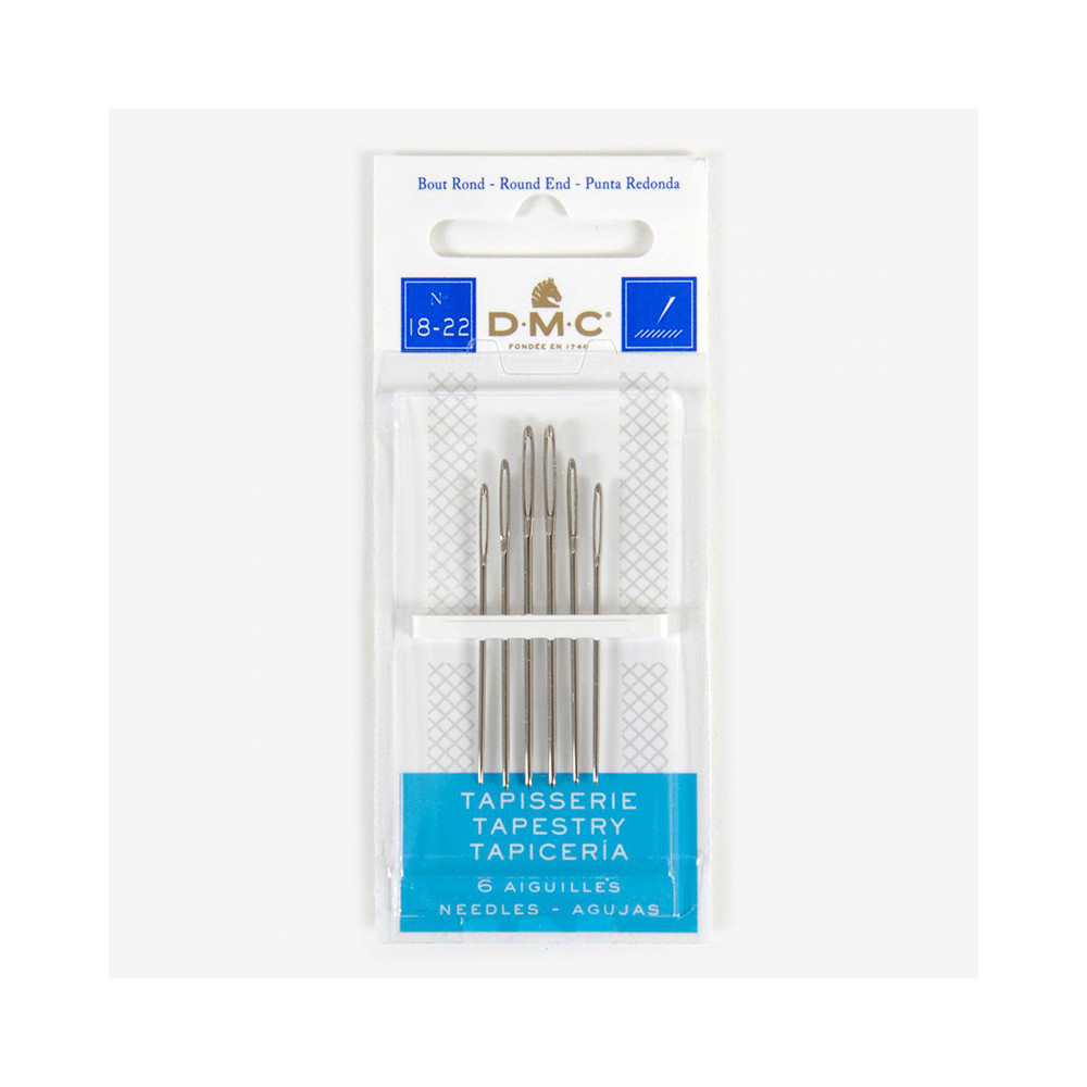Tapestry needles No. 18-22 DMC 1767/3. Tapestry needles No. 18-22 DMC 1767/3.
