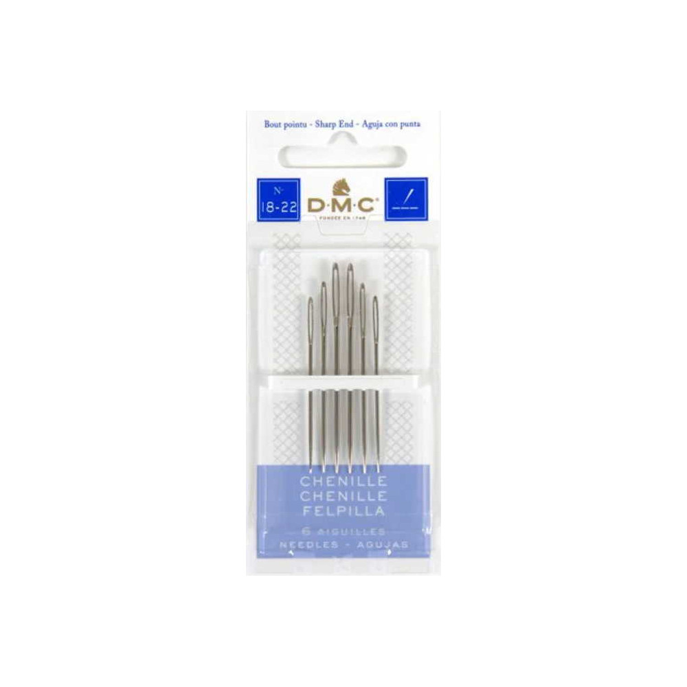Chenille needles No. 18-22 DMC 1768/1 Chenille needles No. 18-22 DMC 1768/1