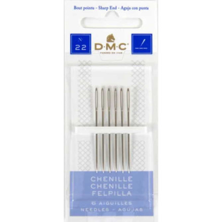 Chenille needles #22 DMC 1768/4