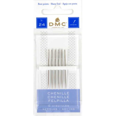 Chenille needles #24 DMC 1768/5