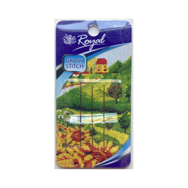 Набір двусторонніх гобеленових голок для вишивання Tapestry Double 24 Royal 0531