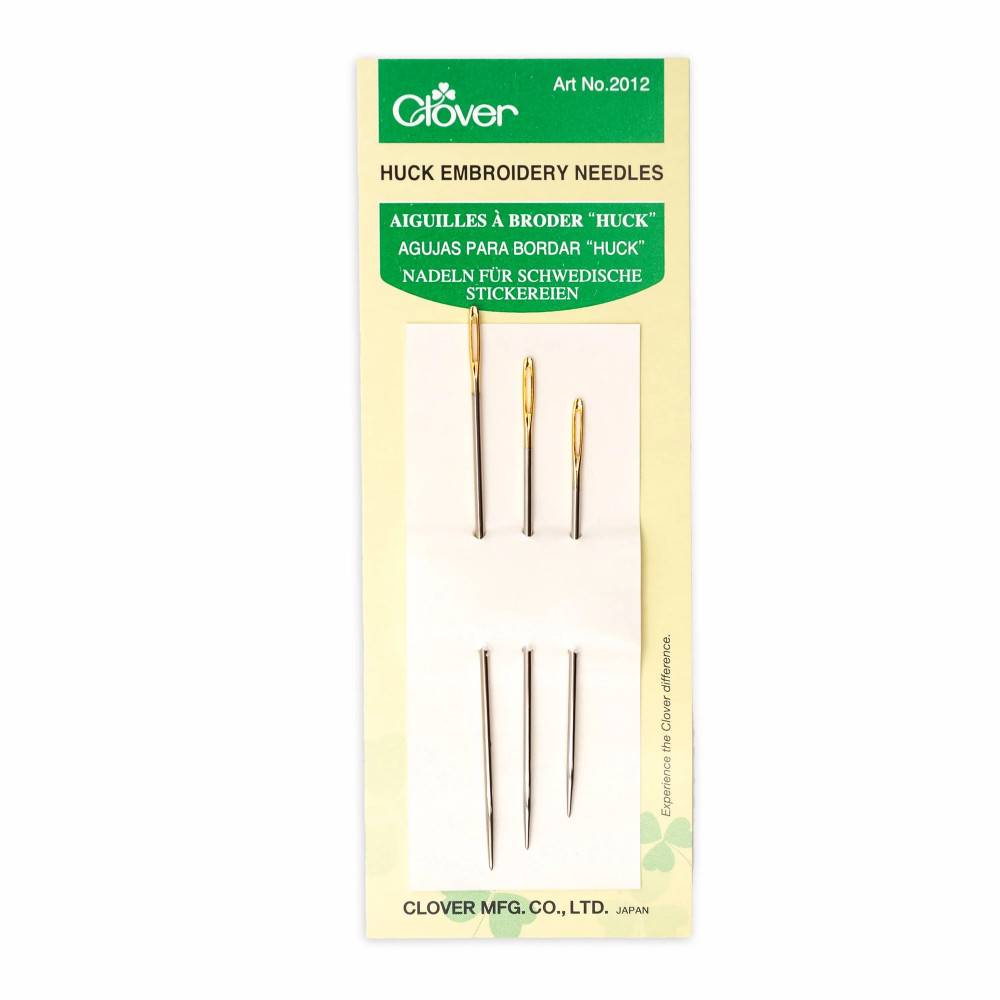 Clover Huck Embroidery Needles 2012 Clover Huck Embroidery Needles 2012