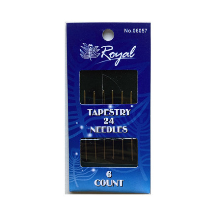 Набір гобеленових голок для вишивання Tapestry 24 Royal 06057