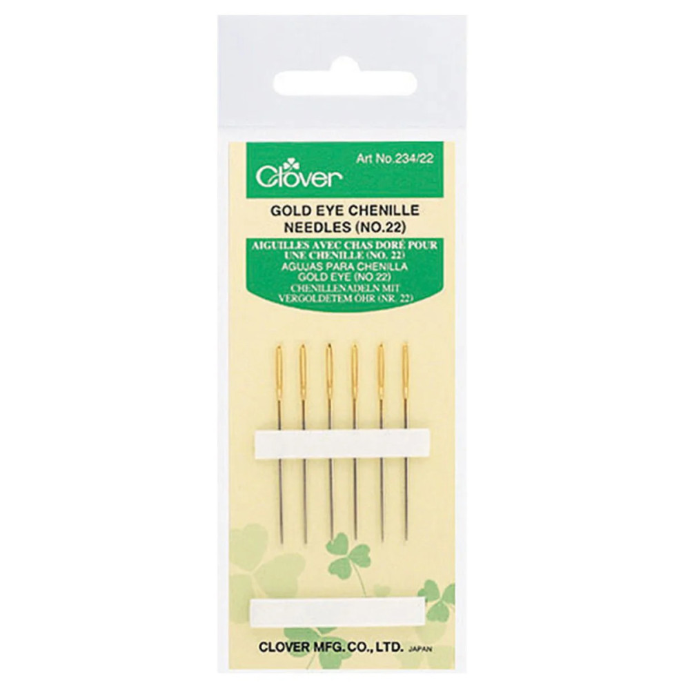Голки шенільні №22 Clover 234/22 Голки шенільні №22 Clover 234/22