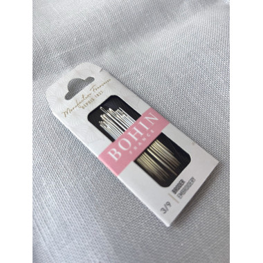 Bohin Embroidery Needles Assorted Sizes 3–9 (00768)