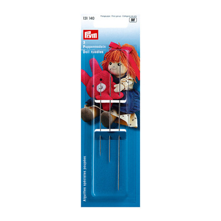Needles for sewing dolls, Prym 131 140.