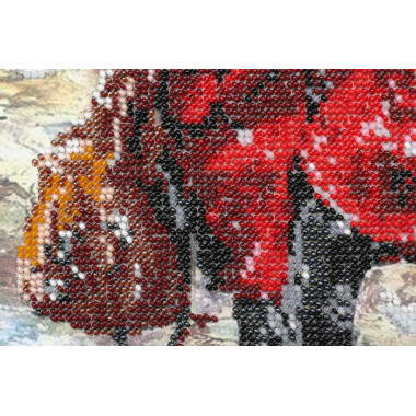 Bead embroidery kit Love Story Abrys-art AB-407
