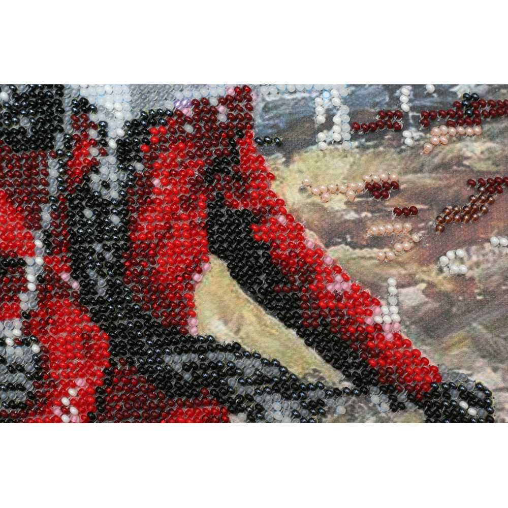 Bead embroidery kit Love Story Abrys-art AB-407