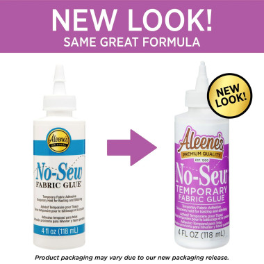 Aleene's No-Sew Fabric Glue 15626 – 118ml