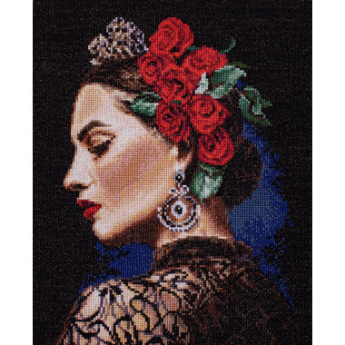 Набор для вышивания крестиком Муза, LETISTITCH L8029