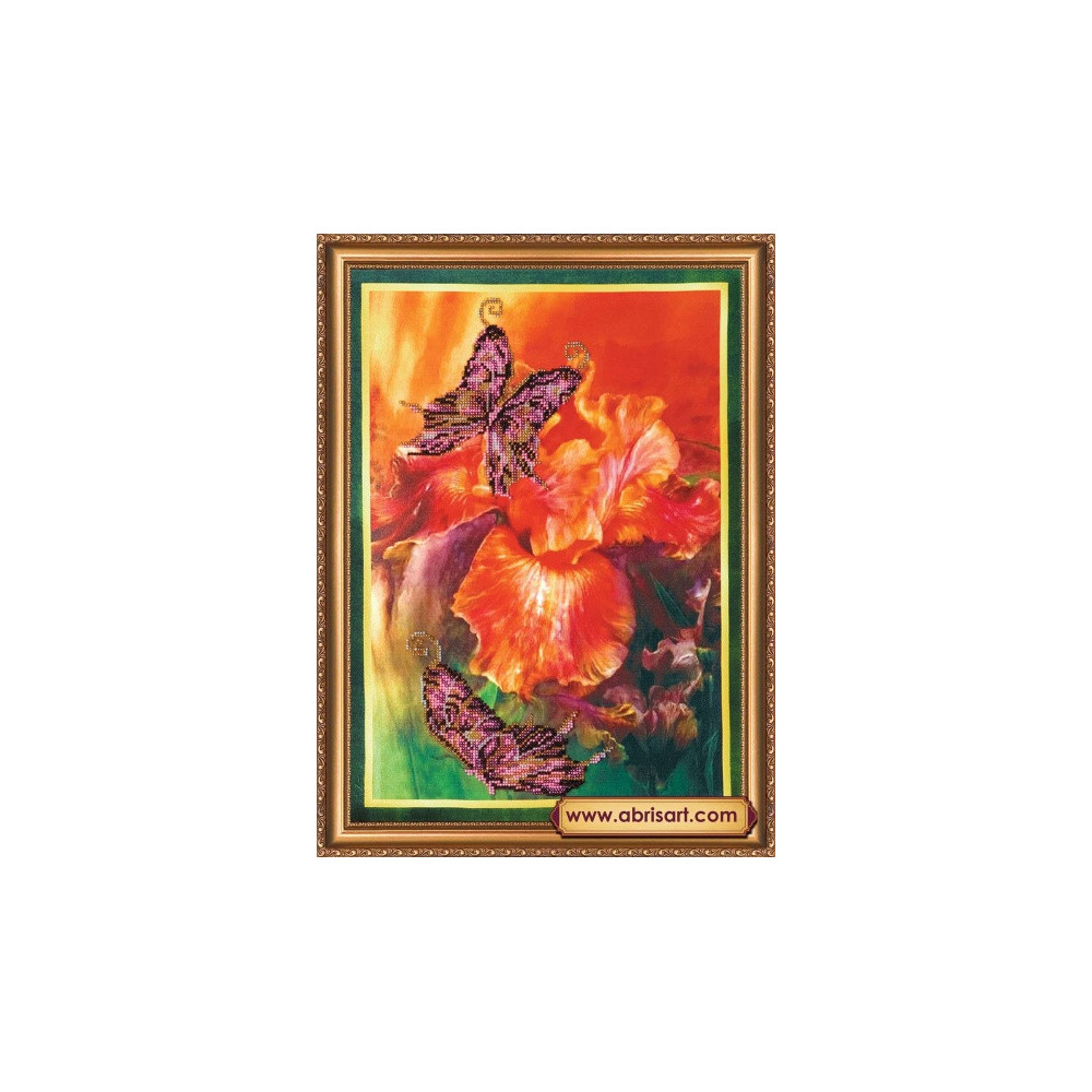Bead embroidery kit Butterfly Abris-Art AB-014 Bead embroidery kit Butterfly Abris-Art AB-014