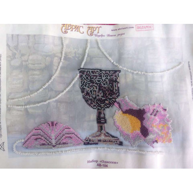 Bead embroidery kit Odyssey Abris-Art AB-104.