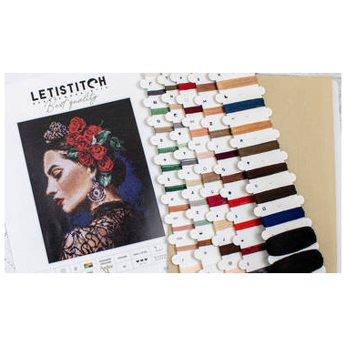 Cross Stitch Kit Muse, Letistitch L8029