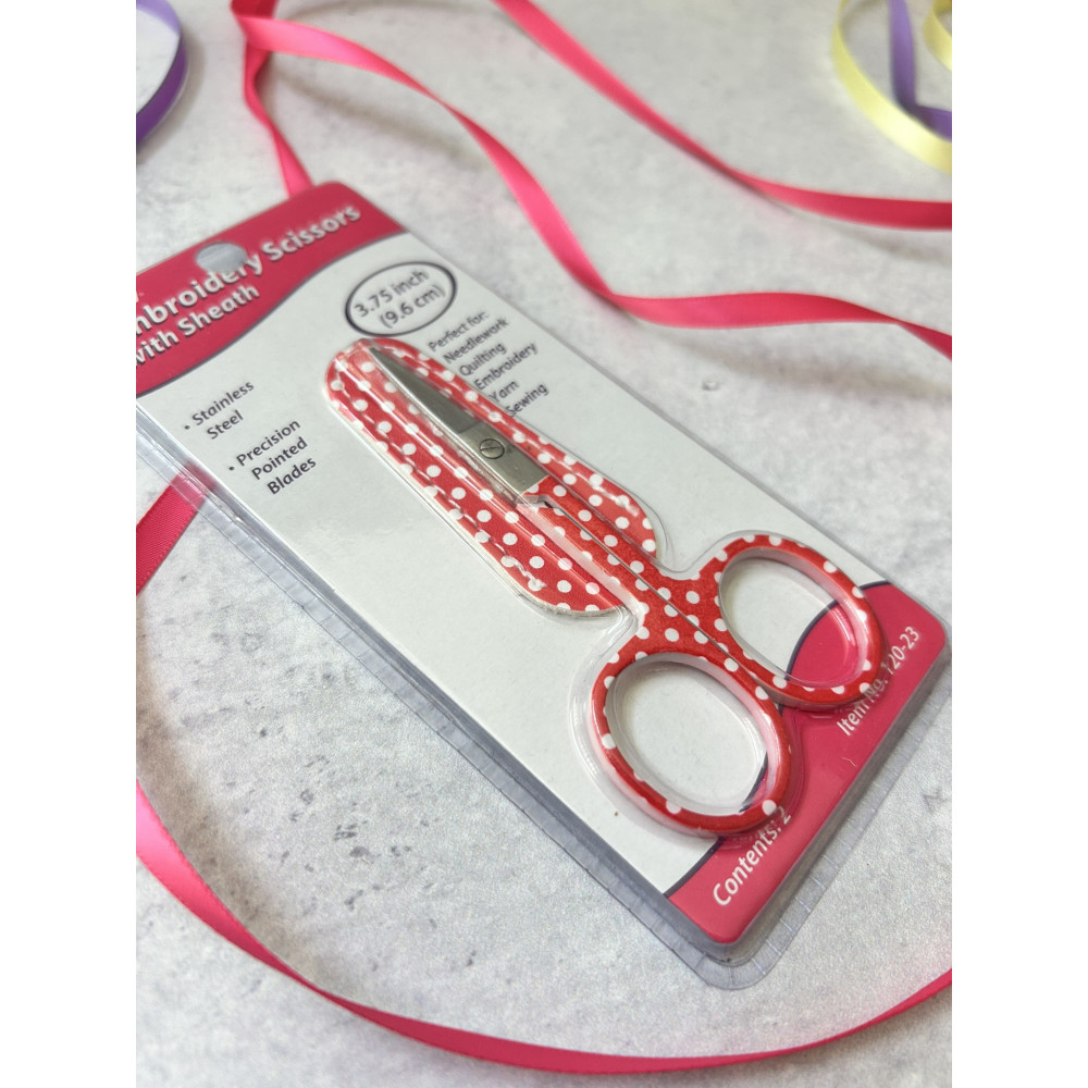 Allary Embroidery Scissors with Sheath 120-23 – 3.75 inch