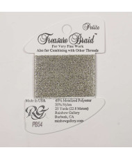 PB54 Metallized Thread Treasure Braid Petite Rainbow Gallery Vatican Gold