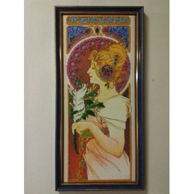 Bead embroidery kit Abrys Art Chantal (AB-006)