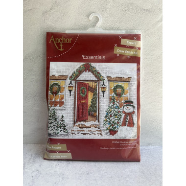 Набір для вишивання хрестиком Christmas Welcome Anchor PCE968