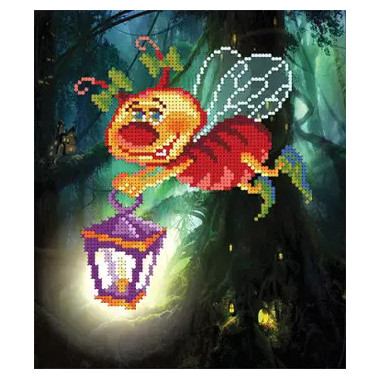 Partial bead embroidery kit Svetlyanochka Art-Lar BIS 1510