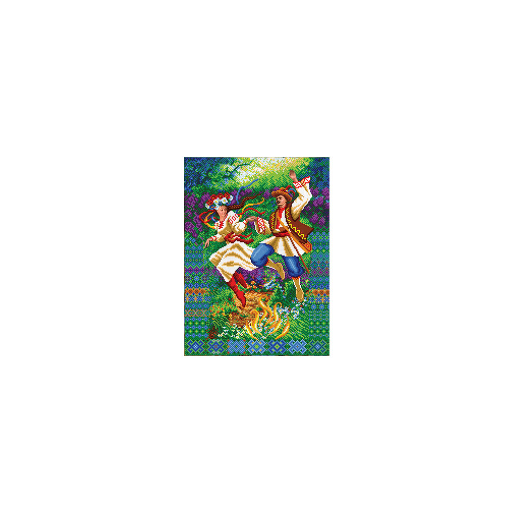 Partial bead embroidery kit Hutsulska Vatra Art-Lar BIS 6013