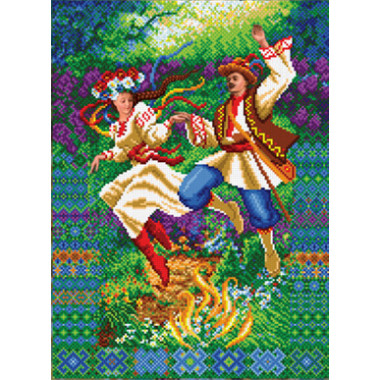 Partial bead embroidery kit Hutsulska Vatra Art-Lar BIS 6013