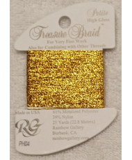 Нитка металізована Treasure Braid Petite High Gloss PH04 Яскраве золото