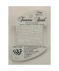 Нитка металізована Treasure Braid Petite High Gloss PH10 Перлина