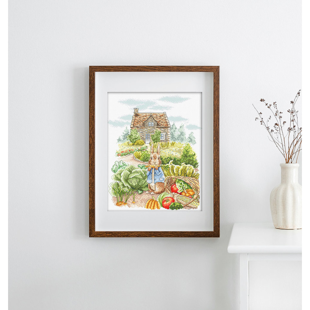 Cross Stitch Kit Summer Harvest / Récolte d'été, LETISTITCH, L8088