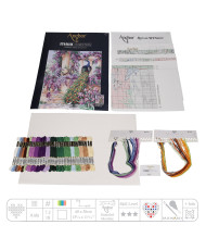 Maia Cross Stitch Kit - The Peacock 5678000-01027